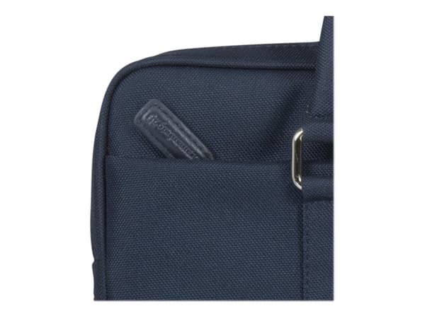 dbramante1928 Stelvio Slim Laptop Bag PURE - Notebookbæreveske - 14" - blå, sølvfinishmaskinvare