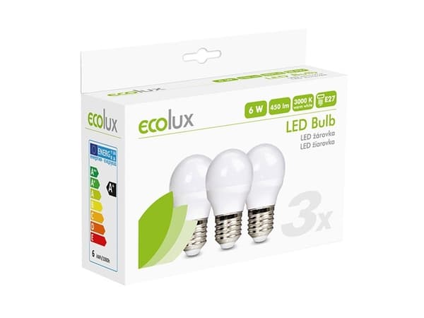 Solight WZ4323, 6 W, E27, 450 LM, 35000 h