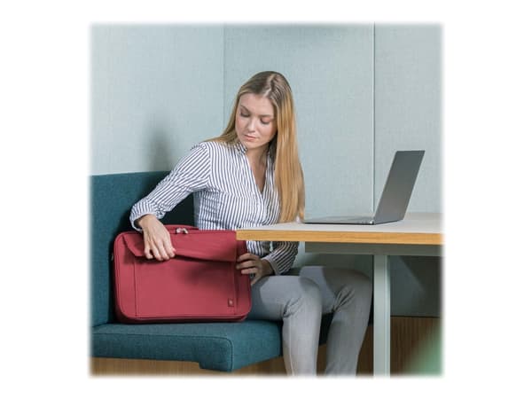DICOTA Eco Multi BASE - Notebook-väska - 15" - 17.3" - röd