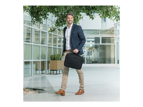 DICOTA Eco Top Traveller BASE - Notebookbæreveske - 13" - 14.1" - svart