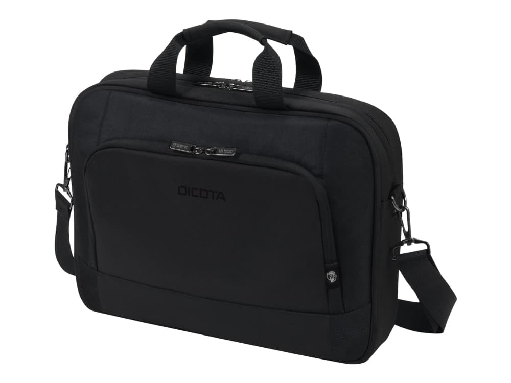 DICOTA Eco Top Traveller BASE - Notebook-väska - 13" - 14.1" - svart