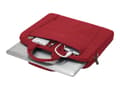 Miniatyrbild 3 av 5: DICOTA Eco Slim Case BASE - Notebook-väska - 13" - 14.1" - röd