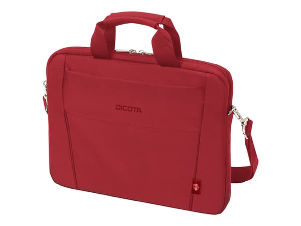 DICOTA Eco Slim Case BASE - Notebook-väska - 13" - 14.1" - röd