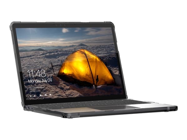 UAG Rugged Case for Microsoft Surface Laptop Go - Plyo Ice - Skallveske for bærbar - svart - for Microsoft Surface Laptop Go