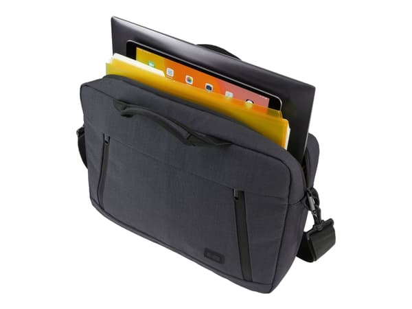 Case Logic Huxton HUXA-214 - Skulderbæreveske for notebook - 14" - svart