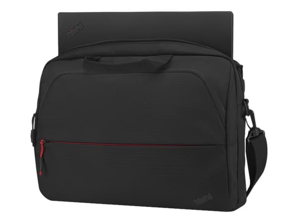 Lenovo ThinkPad Essential Topload (Eco) - Notebookbæreveske - 16" - svart med røde aksenter