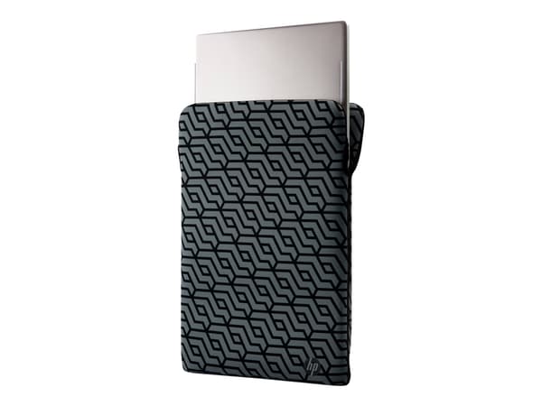 HP Reversible Protective - Fodral för bärbar dator - 14.1" - svart, geometrisk - för Laptop 14, 14s; Pavilion Laptop 14