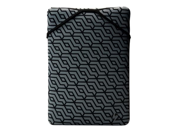 HP Reversible Protective - Fodral för bärbar dator - 14.1" - svart, geometrisk - för Laptop 14, 14s; Pavilion Laptop 14