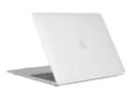 Miniatyrbild 3 av 5: eSTUFF - Hårt fodral för bärbar dator - 15" - frosted clear - för Apple MacBook Pro 15.4" (Late 2016, Mid 2017, Mid 2018, Mid 2019)