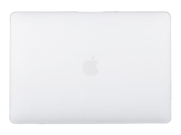eSTUFF - Hårt fodral för bärbar dator - 15" - frosted clear - för Apple MacBook Pro 15.4" (Late 2016, Mid 2017, Mid 2018, Mid 2019)
