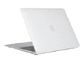 Miniatyrbild 1 av 5: eSTUFF - Hårt fodral för bärbar dator - 15" - frosted clear - för Apple MacBook Pro 15.4" (Late 2016, Mid 2017, Mid 2018, Mid 2019)