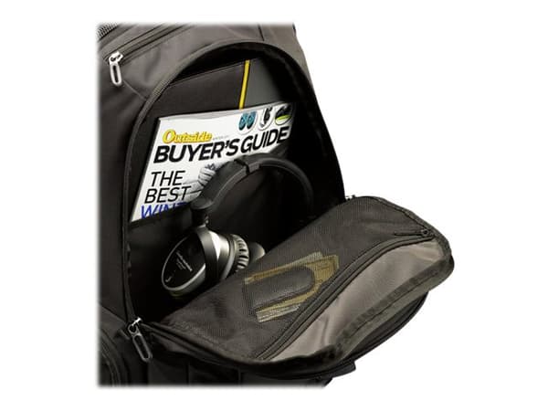 Case Logic 17.3" Laptop Backpack - Ryggsäck för bärbar dator - 17.3" - svart