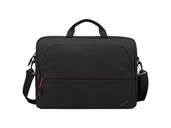Lenovo ThinkPad Essential Topload (Eco) - Notebook-väska - 13" - 14" - svart med röda detaljer - för IdeaPad S340-14; ThinkCentre M75t Gen 2; ThinkPa