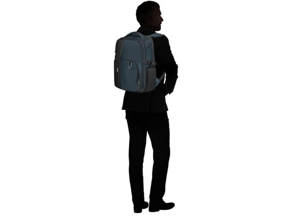 Samsonite 142144-1277, Stad, Mann, 39,6 cm (15.6"), Fack för bärbar dator, Vattentät, Polyester