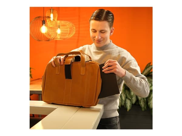 R-Go Laptop bag Viva - Notebook-väska - 15.6" - brun