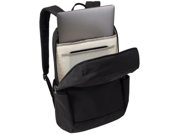 Thule Lithos TLBP216 - Black, Kaupunki, 40,6 cm (16"), Notebook-lokero, Polyesteri