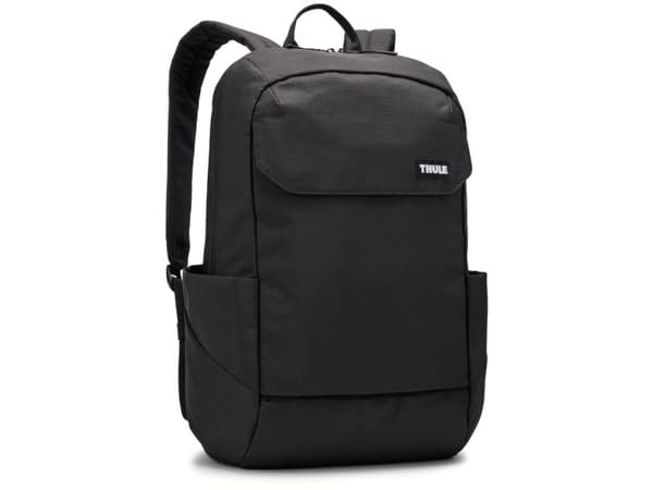 Thule Lithos TLBP216 - Black, Kaupunki, 40,6 cm (16"), Notebook-lokero, Polyesteri