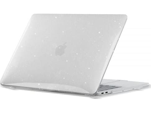 Tech-Protect case Tech-protect Smartshell case Apple MacBook Air 13 2018-2020 Glitter Clear