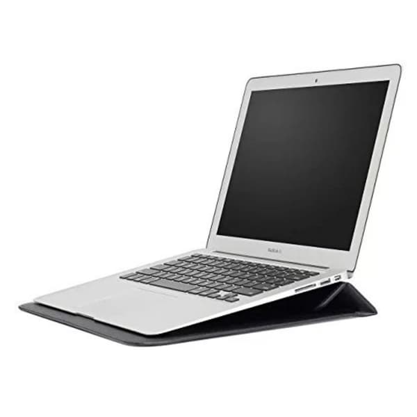 Datorfodral i Läder 15 tum Laptop / Macbook Svart