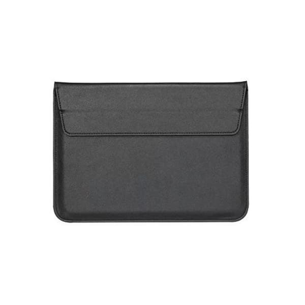 Læderetui 15 tommer computertaske Laptop / Macbook Sort