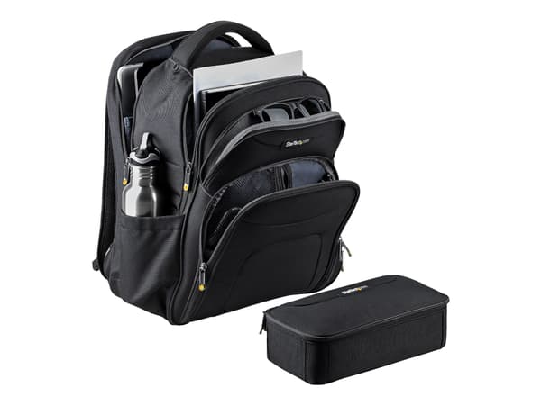 StarTech.com NTBKBAG156 laukku kannettavalle tietokoneelle 39,6 cm (15.6") Reppu Musta