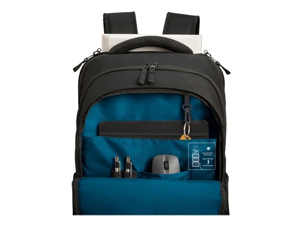 HP Professional - Ryggsäck för bärbar dator - 17.3" - atlantic blue intern foder, svart - för OMEN Transcend by HP Laptop 16; Victus by HP Laptop 15;
