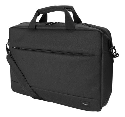 DELTACO Laptopväska, för laptops upp till 14", polyester, svart