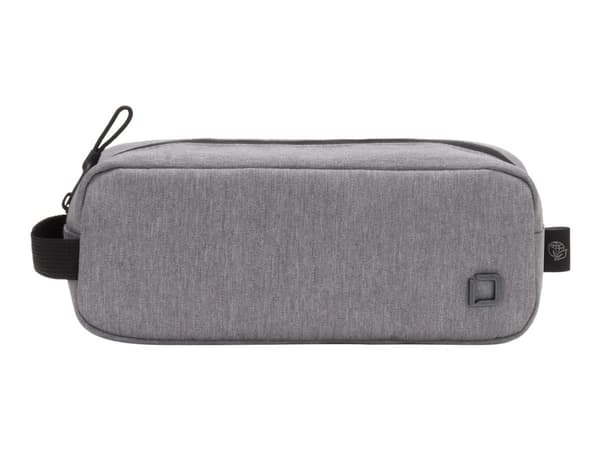 DICOTA Eco Motion - Eske for mobiltilbehør - resirkulert PET-polyester - lysegrå