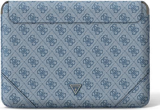 Guess Sleeve GUCS16P4TB 16" sininen /sininen 4G Uptown Triangle -logo