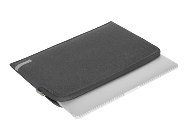 Moshi Pluma - Fodral för bärbar dator - 13" - fiskbensgrå - för Apple MacBook Pro 13.3" (Late 2016, Mid 2017, Mid 2018, Mid 2019); MacBook Air (Early