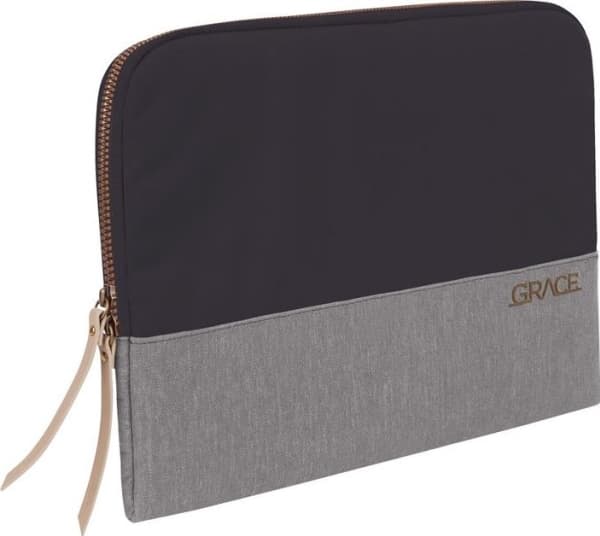 STM Grace 15" väska Silver-svart