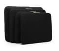 Miniatyrbilde 1 av 2: Neopren sleeve med lynlås - sort - 12" (310 x 230 mm)
