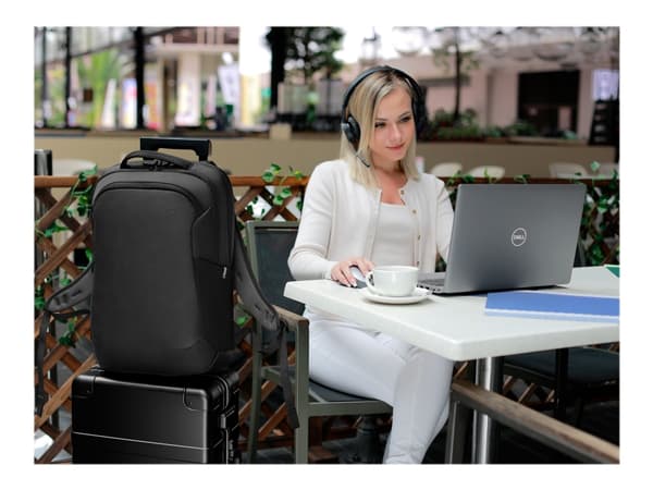 Dell EcoLoop Pro CP5723 - Ryggsäck för bärbar dator - upp till 15,6" - svart - 3 Years Basic Hardware Warranty