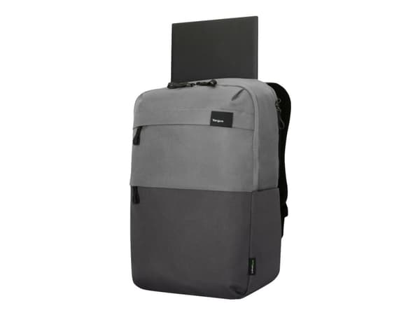 Targus Sagano EcoSmart Travel - kannettava tietokone - 15.6" - harmaa, musta