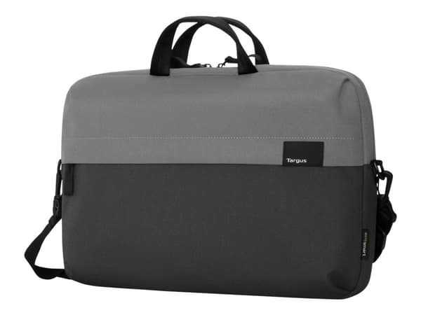 Targus Sagano EcoSmart - Notebook-väska - 14" - svart, grå
