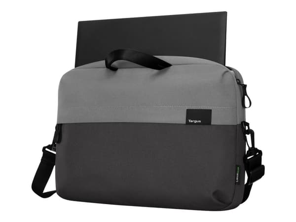 Targus Sagano EcoSmart - Notebook-väska - 14" - svart, grå