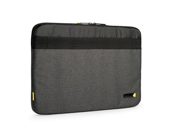 techair Eco - Notebookhylster - 14" - 15.6" - svart/grå