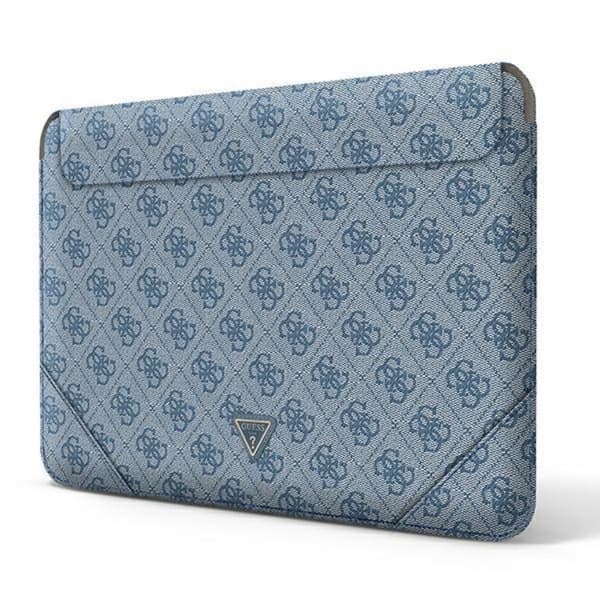 Guess Datorfodral 13/14'' Uptown Triangle Logo - Blå