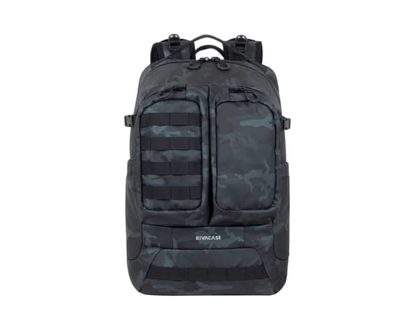 Riva NB ryggsekk Sherwood 17,3"+10,5" 32L grå camo 7661