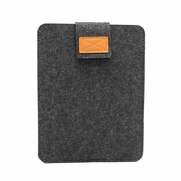 15,6″ Datorfodral Laptopfodral Filt Kardborre Sleeve Svart