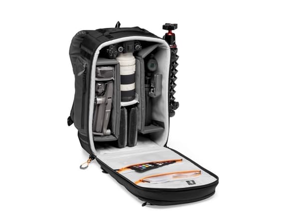 Lowepro Pro Trekker BP 350 AW II, Ryggsekk, Universell, Skulderrem, Rom til Notebook, Sort, Grå