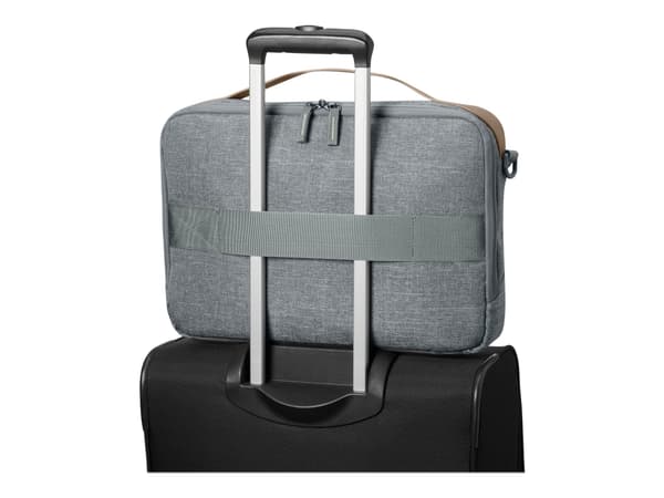 HP Renew 15 -laukku, päältä avattava, harmaa, Päältä avattava laukku, 39,6 cm (15.6"), Olkahihna, 510 g