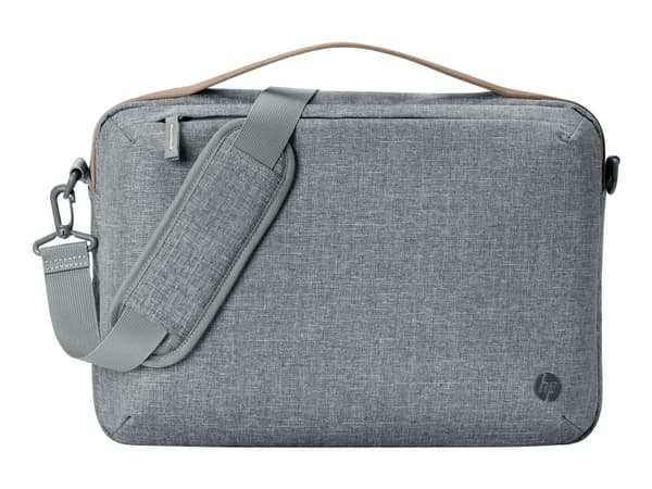 HP Renew 15 -laukku, päältä avattava, harmaa, Päältä avattava laukku, 39,6 cm (15.6"), Olkahihna, 510 g