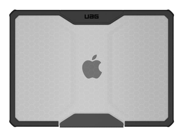 UAG Rugged Case for MacBook AIR 13.6" M2 (2022) - Clear/Black - Hårt fodral för bärbar dator - robust - svart, is