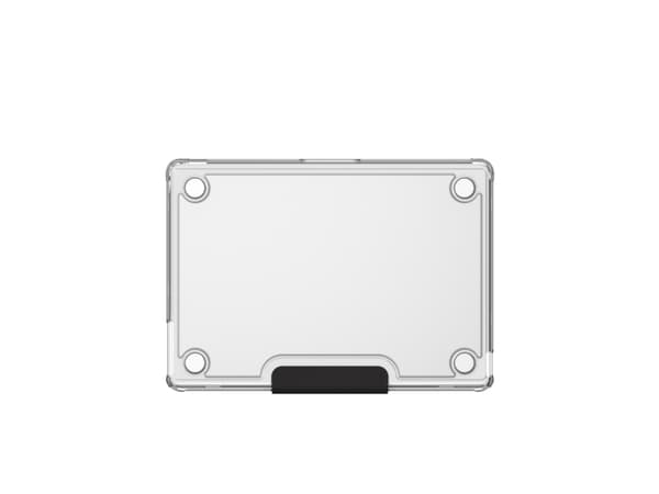 [U] Lucent series Protective Case Macbook Air 13.6" M2 2022- Clear - Hårt fodral för bärbar dator - 13" - svart, is