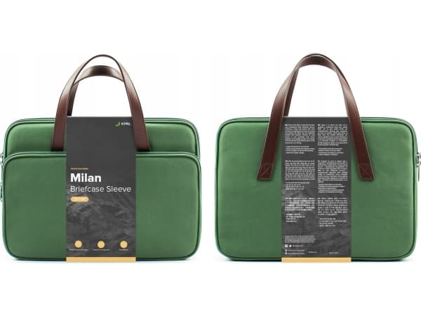 Torba Jcpal Milan Briefcase Sleeve - torba do MacBook 13/14" oliwkowa