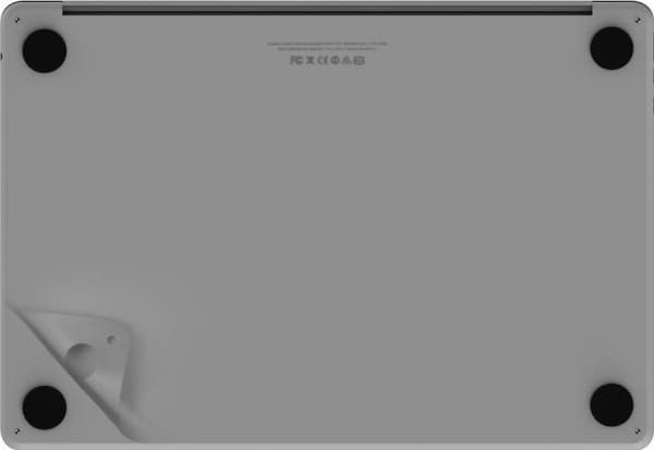 Jcpal JCPal MacGuard 2in1 Skin Set Case - Protective Film for MacBook Air 13" M2 Space Gray