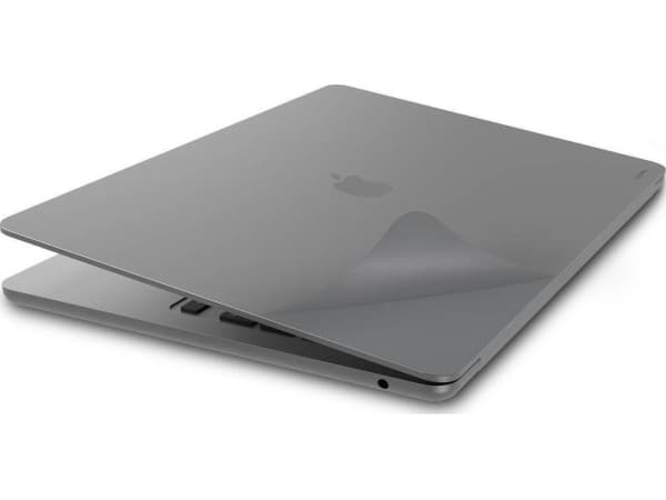 Jcpal JCPal MacGuard 2in1 Skin Set Case - Protective Film for MacBook Air 13" M2 Space Gray
