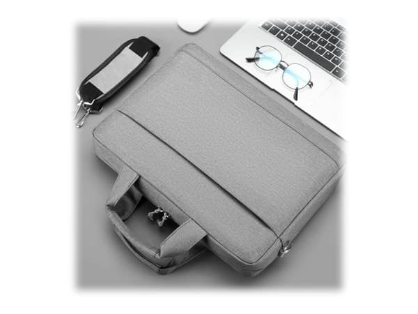 eSTUFF Baltimore - Notebook-väska - 15.6" - grå