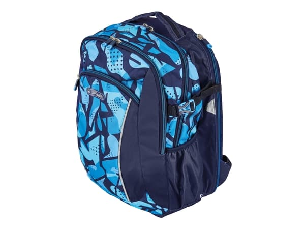 Herlitz barneskoleryggsekk Ultimate tomme CamoBlue